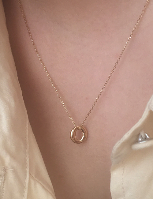 14k day necklace