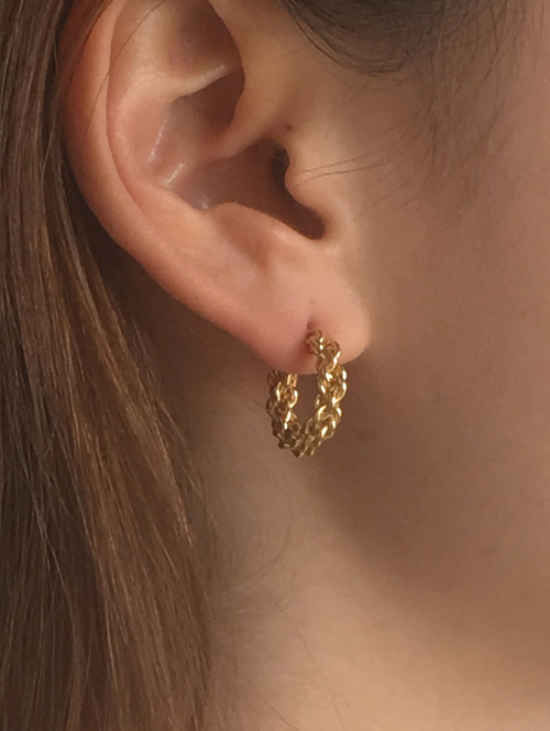 glitter earring