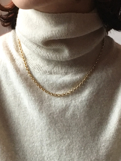 Straight necklace[gold]